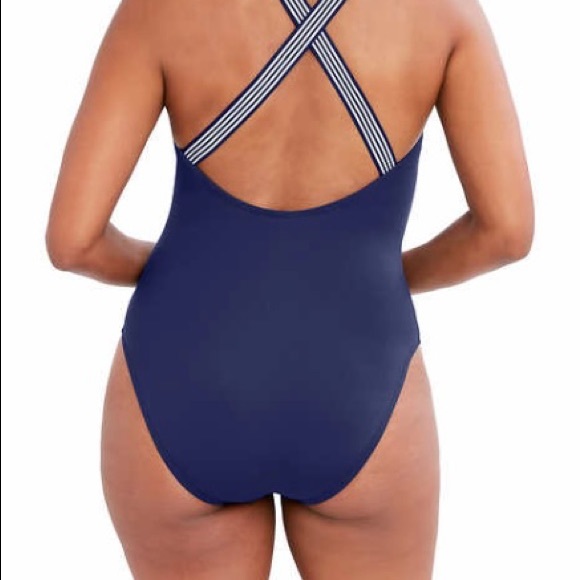 Nautica Swimsuit Navy ☄️ONLY XXL LEFT ☄️ - Picture 2 of 8